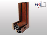 Infissi in alluminio legno all.co® wood